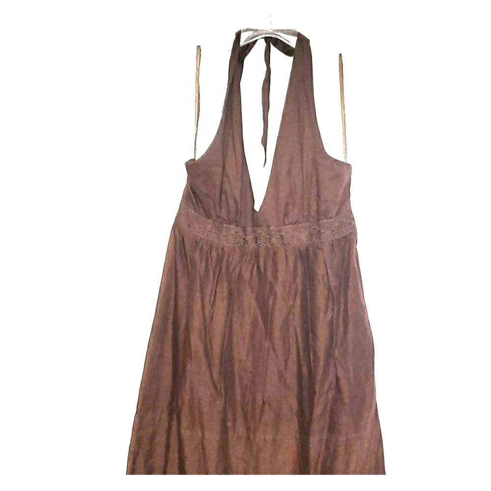 Brown Maxi Dress- BCBG